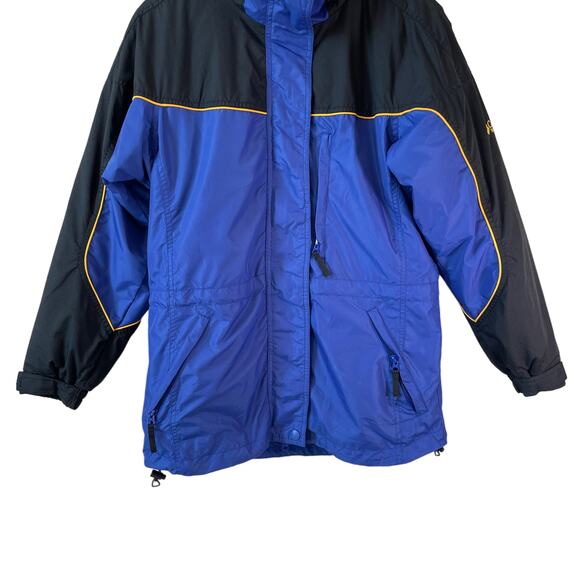 VTG 90s COLUMBIA SPORTSWEAR Women's Full Zip Boulder Ridge Jacket Blue Small - Picture 5 of 16